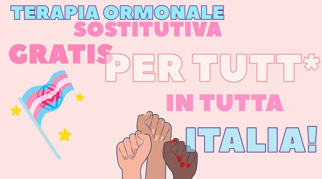 Terapia ormonale GRATIS per le persone Trans