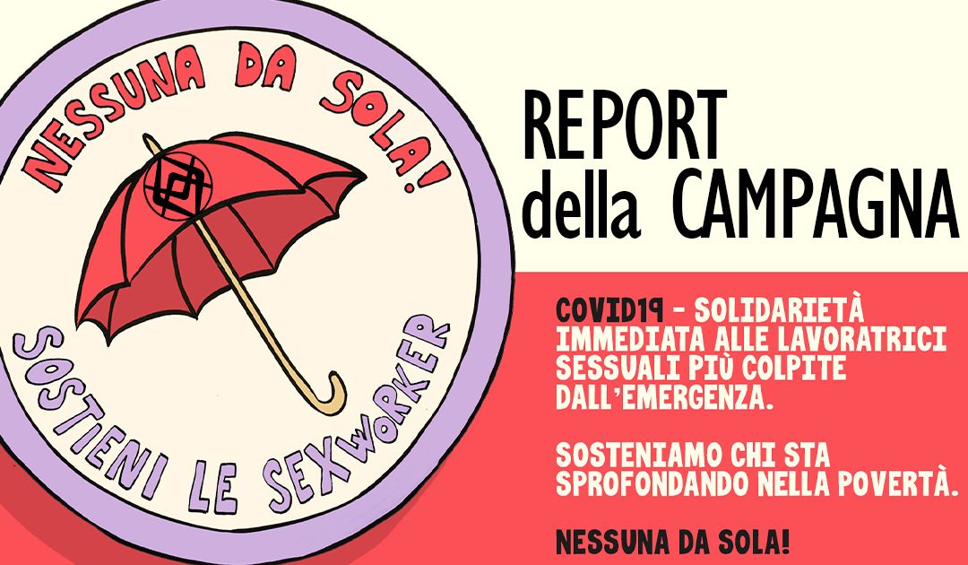 REPORT CAMPAGNA: Covid19 – Nessuna da sola!