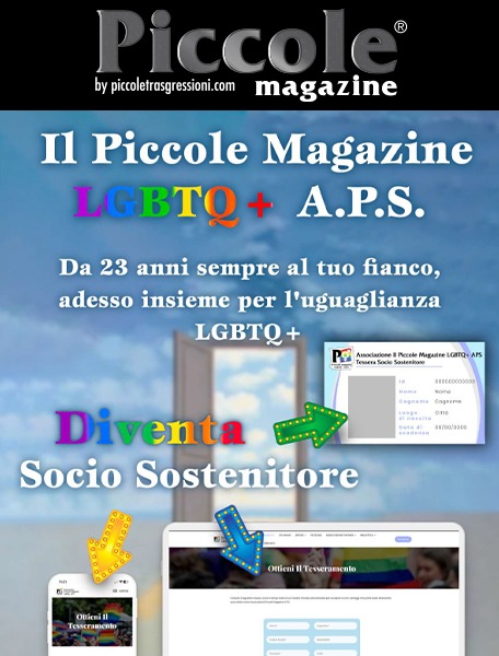 Nasce l’Associazione Il Piccole Magazine LGBTQ+ A.P.S.